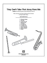 They Can't Take That Away from Me Instrumental Parts choral sheet music cover Thumbnail